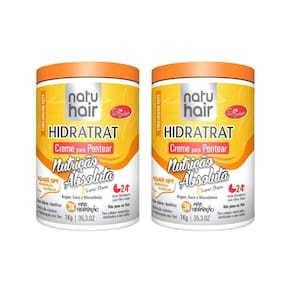 Creme Para Pentear Natuhair 1K Nutriçao Absoluta - 2Un