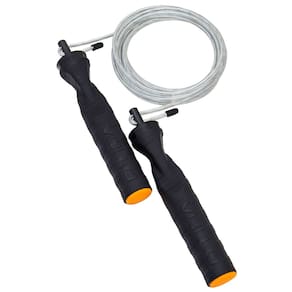 Corda de Pular com Rolamento em Aço 3m Ajustável Exercício Fisíco Fortalecimento Muscular Vollo