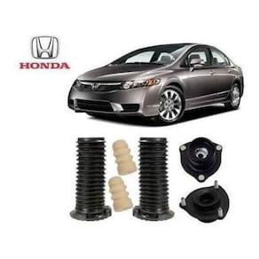 2 Kit Coxim Batente Suspensão Dianteira New Civic 2007 2008 2009 2010 2011 2012