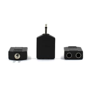 Adaptador P2 Mono X 2 Jack J10 Fêmea Mono 6 Unidades