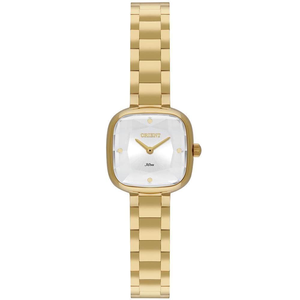Relógio Orient Feminino Ref: Lgss0063 S1Kx Retangular