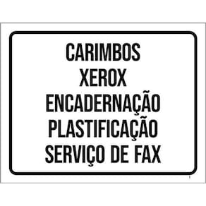 Kit 3 Placas Carimbos Xerox Encadernação Plastificação