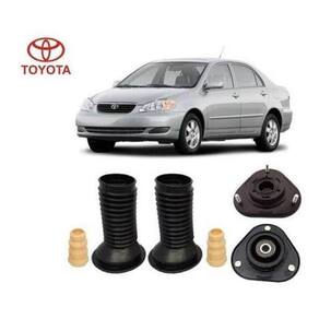 2 Kit Coxim Amortecedor Dianteiro Corolla 2003 2004 2005
