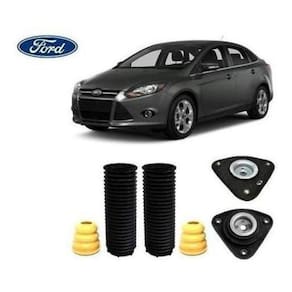 2 Kit Coxim Batente Dianteiro Ford Novo Focus Sedan 2014 2015 2016 2017