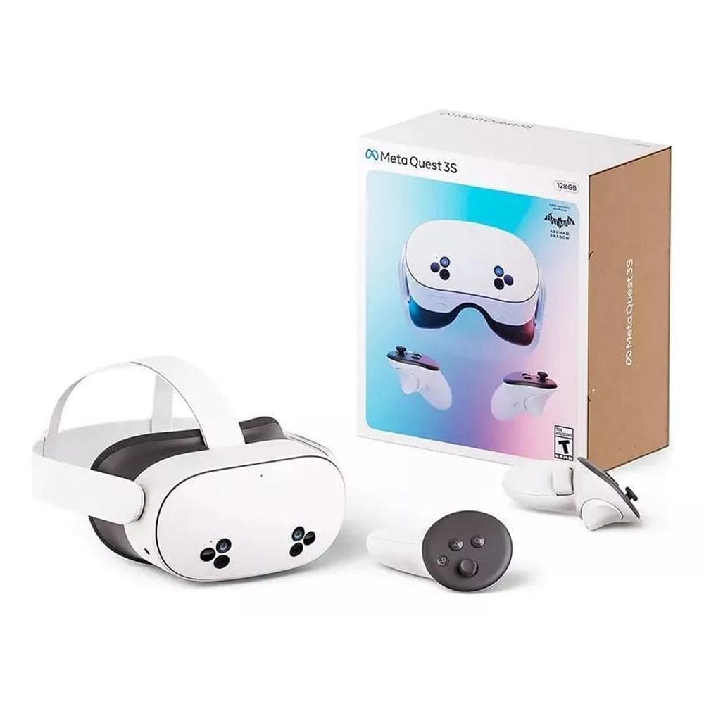 Culos Realidade Virtual Meta Quest 3S 128 Gb Lacrado Branco