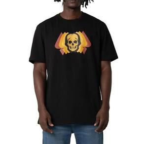 Camiseta MCD Caveira Metamorfose SM25 Masculina Preto