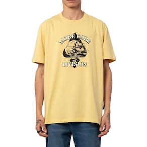 Camiseta MCD Cranio Desintegrando SM25 Amarelo Ensol