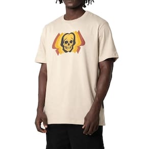Camiseta MCD Caveira Metamorfose SM25 Areia Catedral