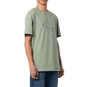 Camiseta MCD Pipa Espada Desgaste SM25 Verde Alvorada