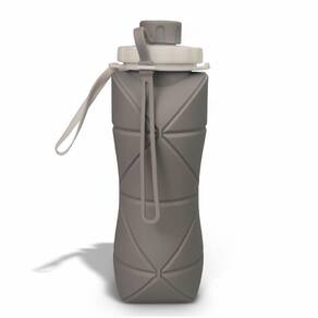 Garrafa Dobrável 600Ml Perfeita Para Academia Sem Cheiro