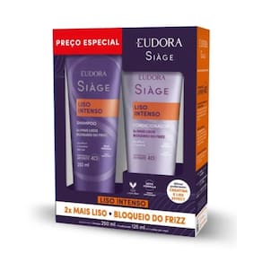 Pack Eudora Siàge Liso Intenso Sh. 250ml Cond. 125ml