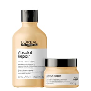 Kit L`Oréal Professionnel Absolut Repair Shampoo + Máscara (300mL/250g)