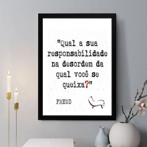 Quadro Decorativo Qual A Sua Responsabilidade Na Desordem
