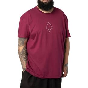 Camiseta MCD Oversized Caveira Rosas SM25 Masculina Magenta