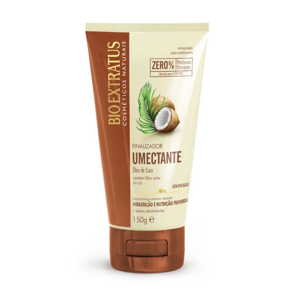 Finalizador Umectante Óleo De Coco Bio Extratus 150g