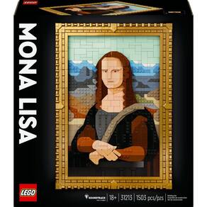 Blocos de Montar - Mona Lisa LEGO DO BRASIL