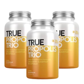 Kit 3 True Própolis Verde Marrom Vermelho Trio Natural