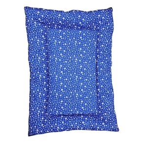 Colchonete Pet Grande Cachorro Gato 118X84 Cor Azul