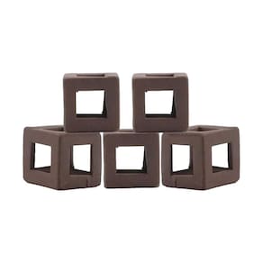 Enfeite Aquario Black Square Cubo Esconderijo Camarão Peixes