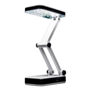 Abajur Luminária De Mesa Dobrável 24 Led Recarregável Lh-666