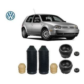 2 Kit Coxim Rolamento Batente Coifa Dianteiro Golf 1999 2000 2001