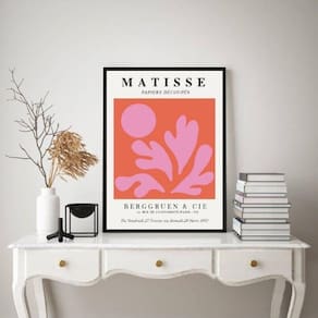 Quadro Matisse - O Equilíbrio Da Forma 45X34Cm