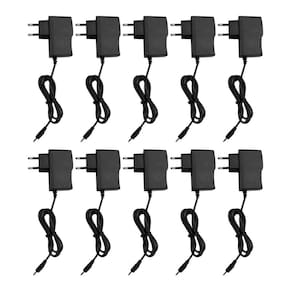 Kit 10 Fonte Carregador Lixadeira Motor De Unhas 9V Bivolt