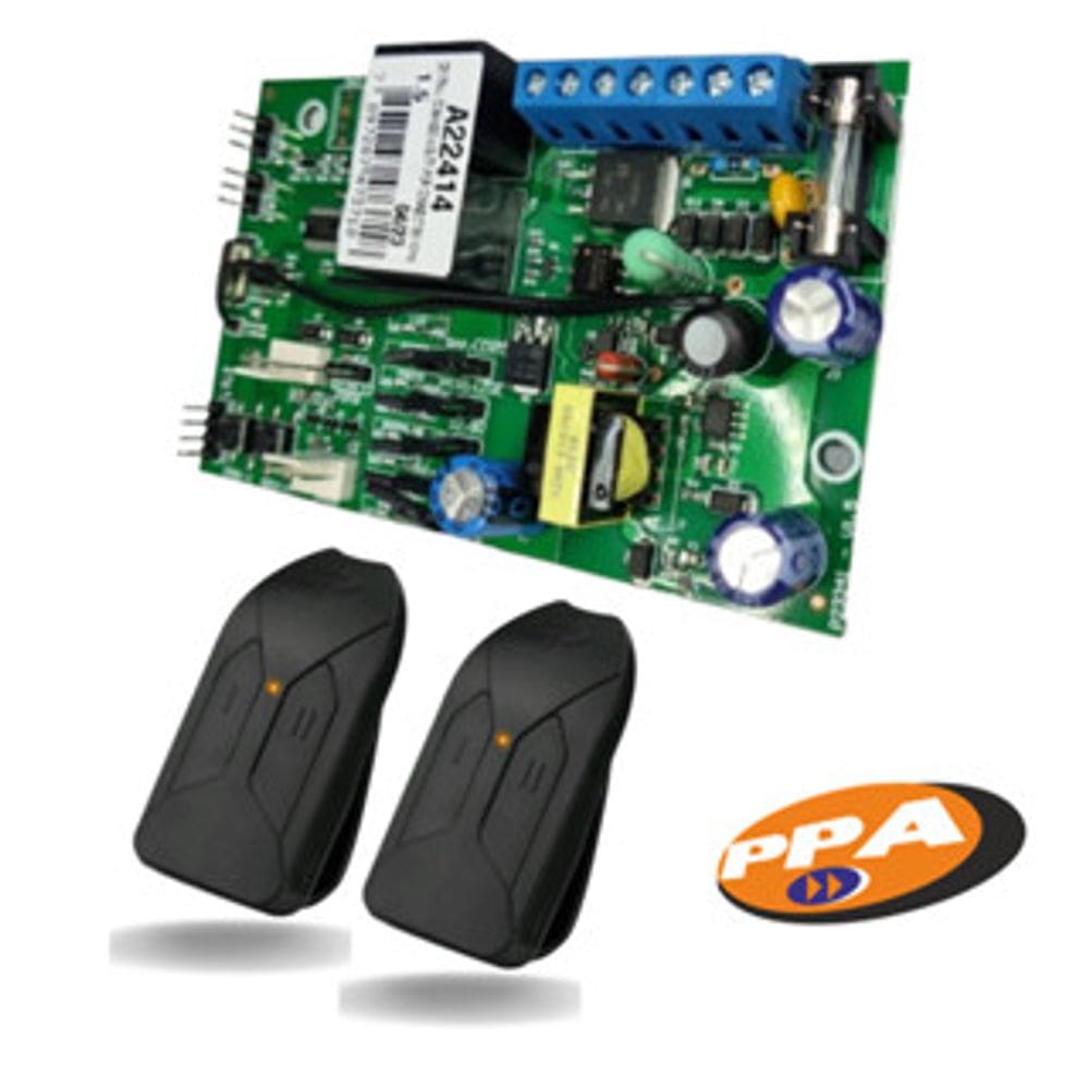 Kit Central Placa PPA Agility POP com 2 Controles Tok configuarados para Portão Automático
