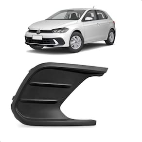 Moldura Milha Para Volkswagen Polo Confortline 2023 A 2024