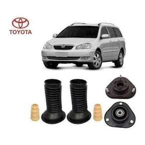 2 Kit Coxim Amortecedor Dianteiro Toyota Fielder 2003 2004 2005 2006 2007