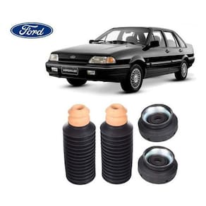 Par Kit Coxim Batente Coifa Dianteiro Ford Versailles Até 94