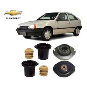 2 Kit Coxim Batente Coifa Amortecedor Dianteiro Kadett 1989 1990 1991 1992
