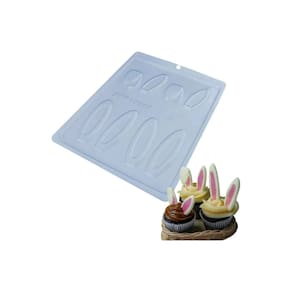 Kit 10 Formas Chocolate Bwb Orelhas Coelho Simples 10557
