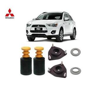 Par Kit Coxim Batente Coifa Dianteiro Mitsubishi Asx 2012 2013 2014