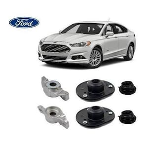Kit 4 Coxim + Rolamento Ford Fusion Titanium 2014 2015 2016 2017 2018