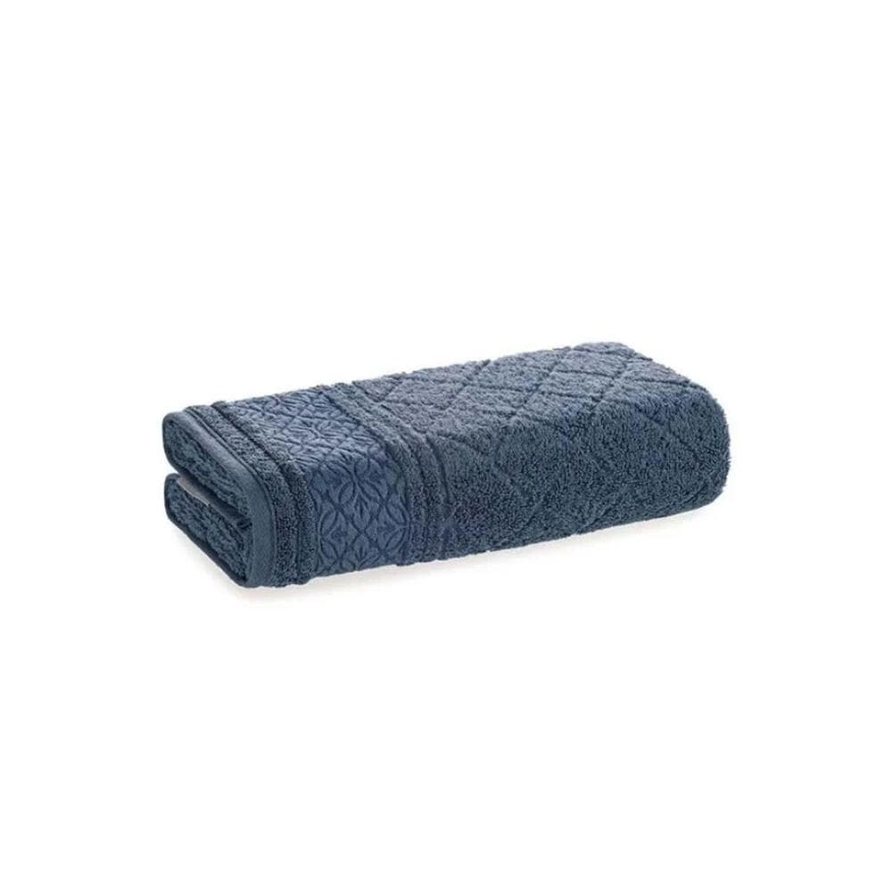 Toalha Rosto Bragança Fio Penteado 99% Algodão Azul Karsten