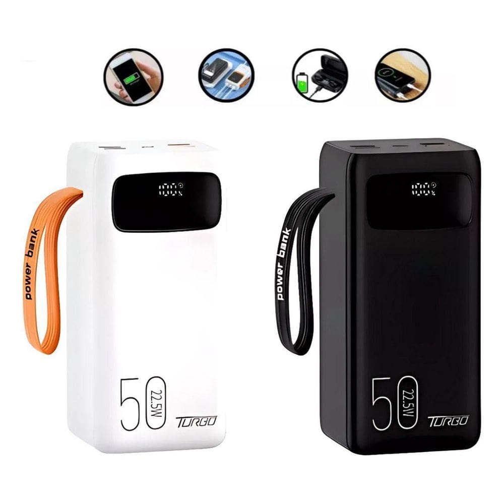 Carregador Portátil Universal Power Bank 50.000Mah Anatel