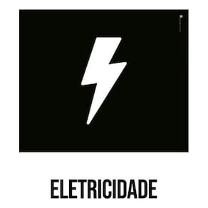 Kit 3 Placas Desenho - Eletricidade