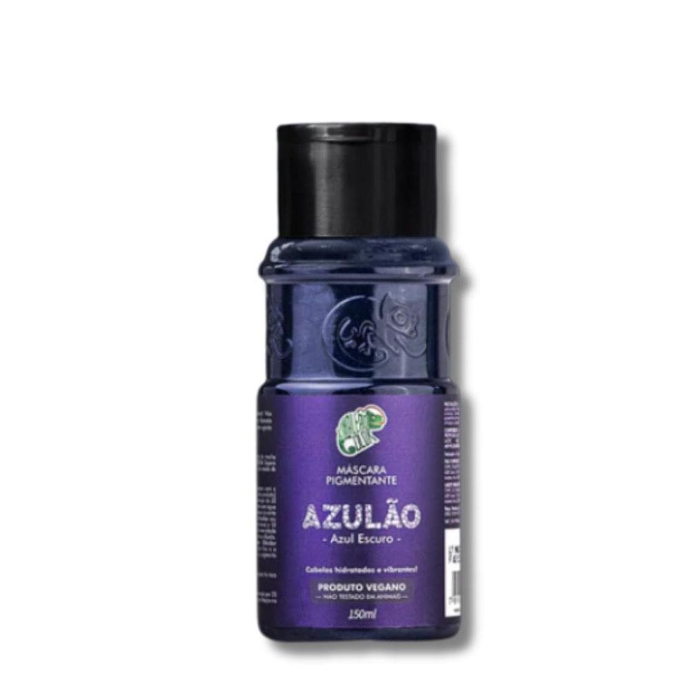 Máscara Pigmentante Tinta De Cabelo 150Ml Kamaleão - Azulão