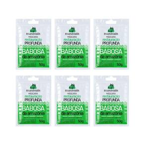 Sache Maxihair 50G Babosa Da Amazonia - Kit Com 6Un