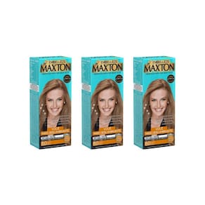 Coloraçao Maxton 8.0 Louro Claro Energia-Kit C/3Un