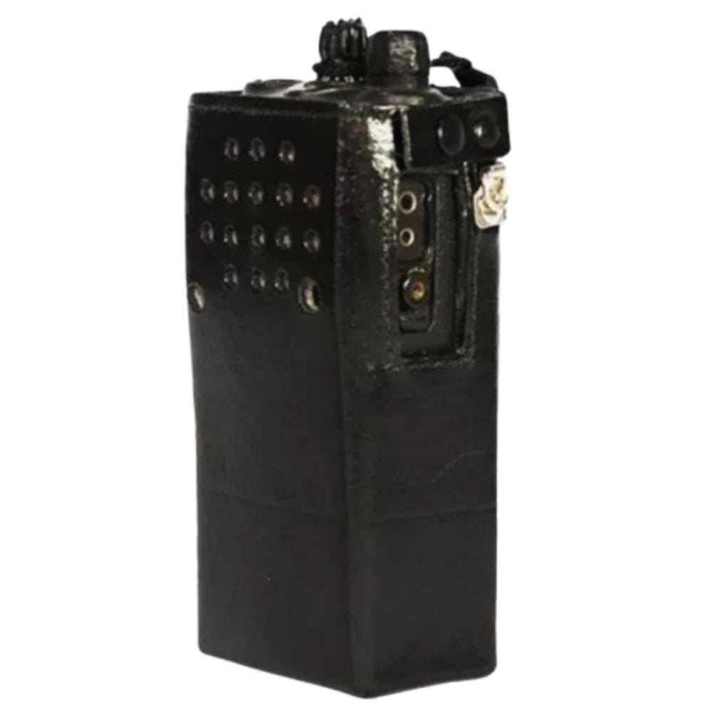 Capas Box Couro Rigído Clips De Aço Radio Motorola Ep-Dep450