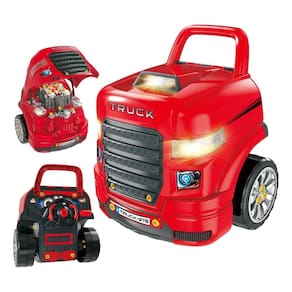 Caminhão Brinquedo Com Volante Simulador Infantil Interativo
