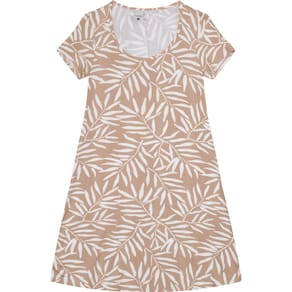 Vestido Manga Curta Viscolycra Estampado Malwee Ref. 84980