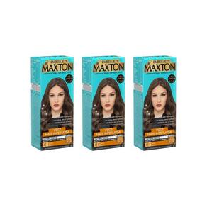 Coloraçao Maxton 6.0 Louro Escuro Conquista-Kit C/3Un