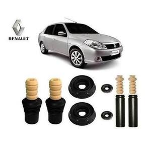 4 Kit Coxim Rolamento Batente Dianteiro Traseiro Symbol 2009 2010 2011 2012 2013