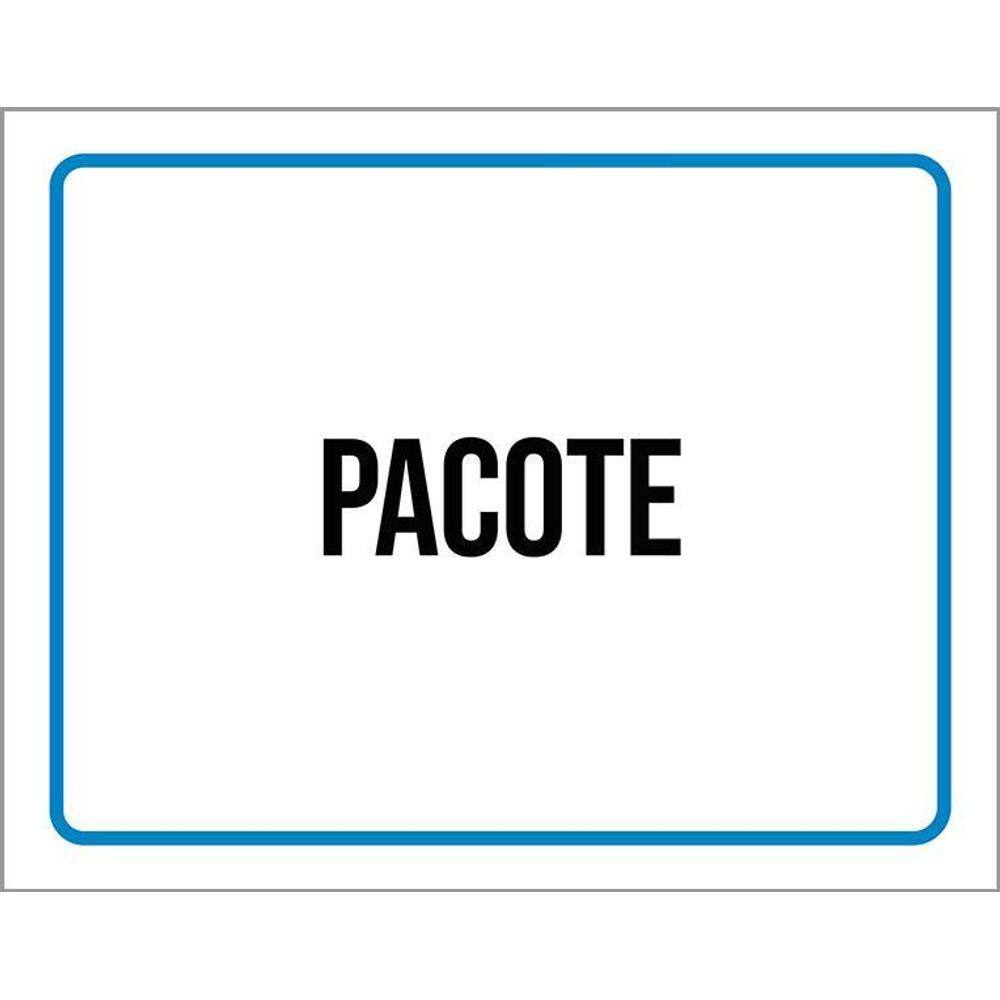Kit 3 Placas Ambiente Sinalização Setor Pacote