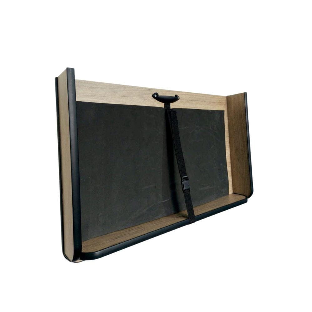 Fraldário Dobrável Amadeirado Com Preto