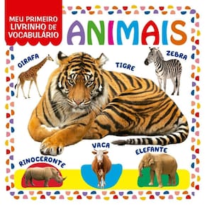 Meu Primeiro Livrinho De Vocabulário - Animais