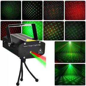 Mini Projetor Holográfico Laser Balada Rítmico Festa Control